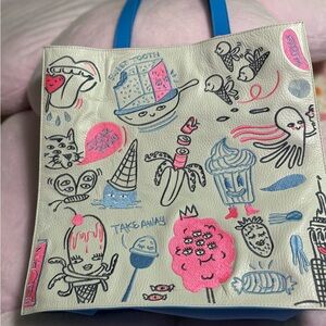 Min and Mon “Sugar Rush” Marko leather tote bag
